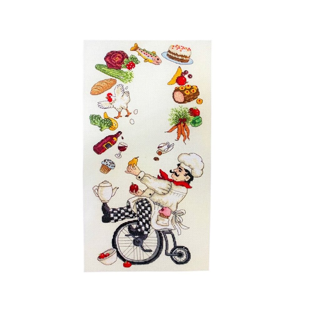 Anchor Counted Cross Stitch Kit - Serving Up A Feast